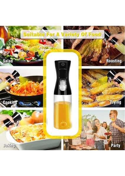 200ML Beyaz 200ML 300ML 500ML Yağ Spreyi Şişesi Yemek Pişirme Için Mutfak Zeytinyağı Püskürtücü Kamp Için Barbekü Pişirme Sirkesi Soya Sosu (Yurt Dışından) fiyatları