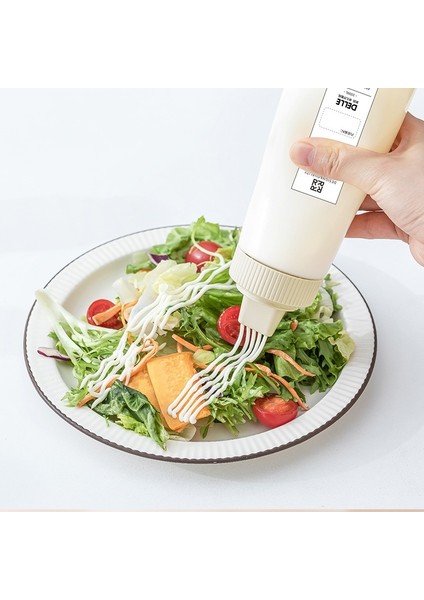 A-BLUE-350ML 350ML Mutfak Unu Tuz Çeşni Sıkma Kabı Pişirme Şekeri Kahve Tozu Çalkalayıcı Salata Sosu Barbekü Baharat Dağıtıcı Şişe (Yurt Dışından)