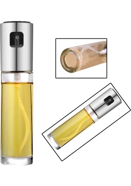 Yağ Şişesi 100 ml Cam Yağ Şişesi Baharat Dağıtıcı Barbekü Karıştırma Çeşni Şişesi Sirke Soya Sosu Yağ Püskürtücü Tuzluk Mutfak Alet Setleri (Yurt Dışından)