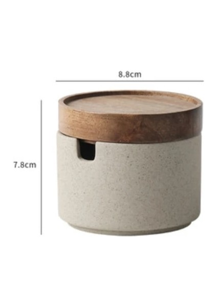 A-1 Adet Seramik Baharat Kavanoz Seti Ev Mutfak Şeker ve Tuz Kavanoz Kapaklı Kavanoz Büyük Kapasiteli Gıda Saklama Kutusu Mutfak Konteyner (Yurt Dışından) fiyatları