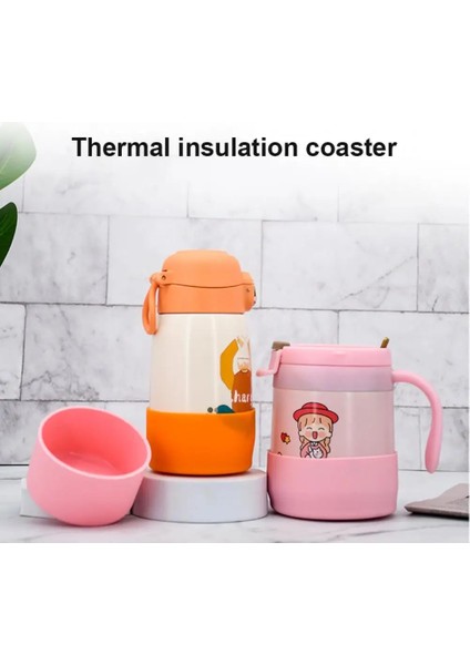 Mor 9 cm Silikon Su Bardağı Mat Bardak Aksesuarları Bardak Alt Koruma Aşınmaya Dayanıklı Paramparça Düğme Kapağı Coaster Watter Şişe Kapağı (Yurt Dışından)