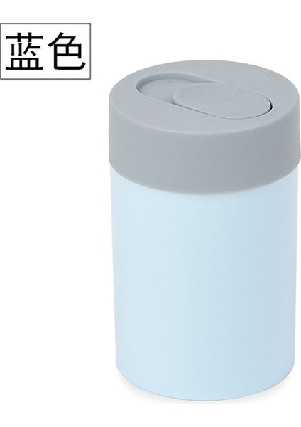 Itme Kapağı Mavi Ev Plastik Yuvarlak Yaratıcı Kürdan Kutusu Dağıtıcı Ev Oturma Odası Yemek Odası Kürdan Saklama Kutuları Tutucu (Yurt Dışından)