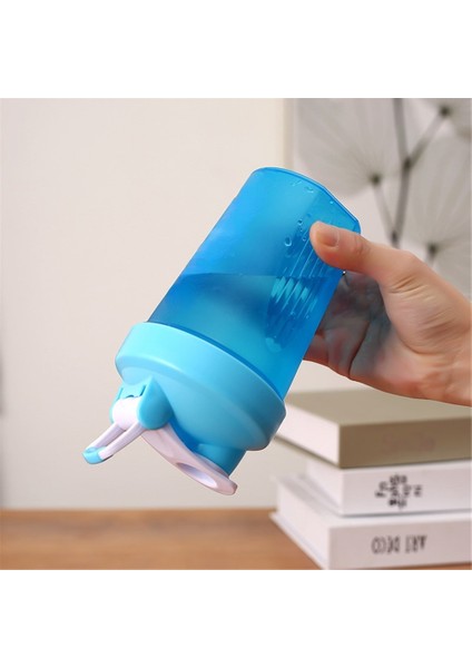 400ML Spor Shaker Şişesi 400ML Peynir Altı Suyu Protein Tozu Karıştırma Spor Salonu Shaker Açık Taşınabilir Plastik Içme Şişesi Cocina Cleaver (Yurt Dışından) indirimleri