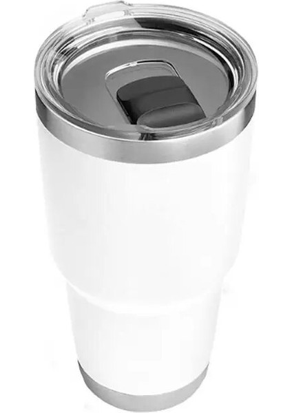 30OZ Sarı 30 Oz Bardak Çift Duvarlı Su Termal Termos Kahve Kupa Yetys Mataralar Paslanmaz Çelik Termoslar 30OZ Şişe Manyetik Kapaklar (Yurt Dışından) fırsatları