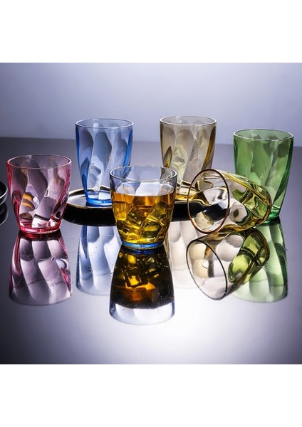 Işık Gri 390ML Akrilik Plastik Su Bardakları Kırılmaz Içme Bardakları Yeniden Kullanılabilir Bira Şampanya Bardağı Bulaşık Makinesinde Yıkanabilir Dropshipping (Yurt Dışından) fiyatları
