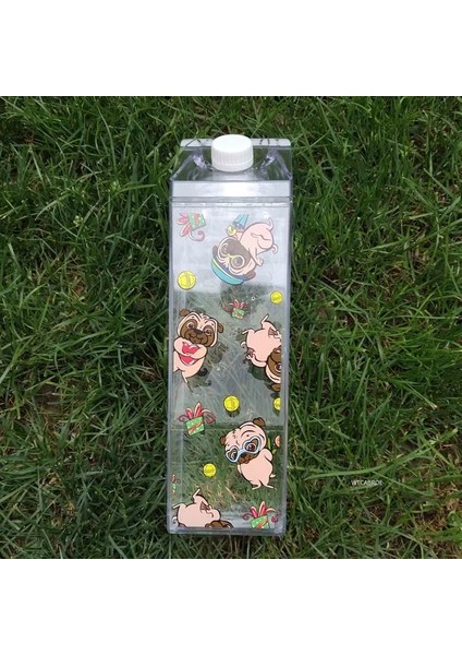 Renk 3 500 ml Mutfağım 500 ml Bpa Ücretsiz Süt Spor Su Şişesi Su Isıtıcısı Benim Sevimli Karikatür Yaratıcı Açık Plastik Taze Gourde Şişeler Drinkware (Yurt Dışından)