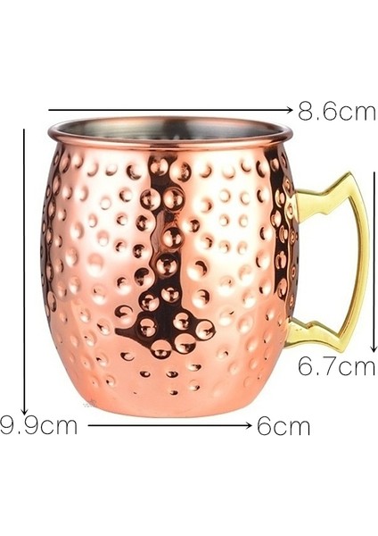 1 Adet Bakır B 60-900 ml 1 Adet 550 ml Moskova Katır Bakır Kupalar Metal Kupa Bardak Paslanmaz Çelik Bira Şarap Kahve Fincanı Bar Aracı (Yurt Dışından)