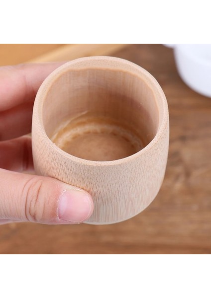 Donuk Doğal Bambu Içme Fincan Çay Bira Eski Kahve Suyu Süt Fincan Japonya Tarzı Ahşap Fincan Kahvaltı Bira Süt Drinkware (Yurt Dışından) fırsatları