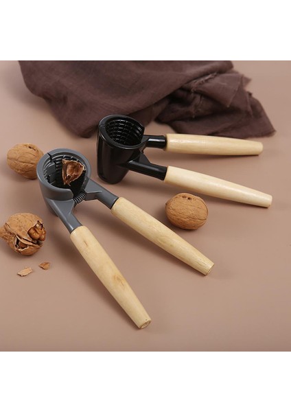 Gri Ceviz Kraker Fındık Açıcı Klip Zaman Kazandıran, Emek Tasarrufu Sağlayan Kaymaz Sap Yay Tasarımı Fındıkkıran Fındık Açıcı Ev Için (Yurt Dışından) indirimleri