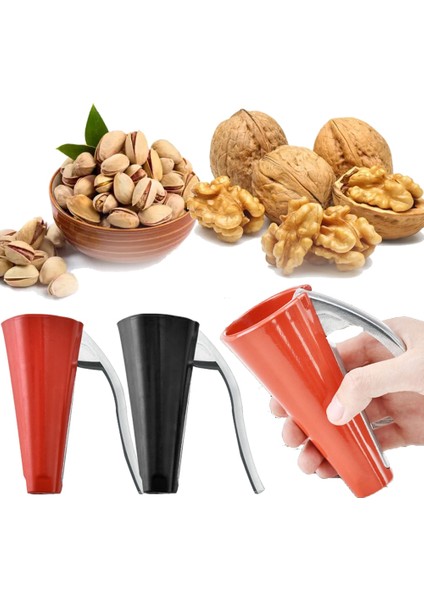 Ceviz Pense 02 Fındık Ceviz Pense Hızlı Kestane Gadget Klip Sheller Açıcı Kesici Kelepçe Kestane Pense Huni Şekli Çinko Alaşım Mutfak Aracı (Yurt Dışından) fiyatları