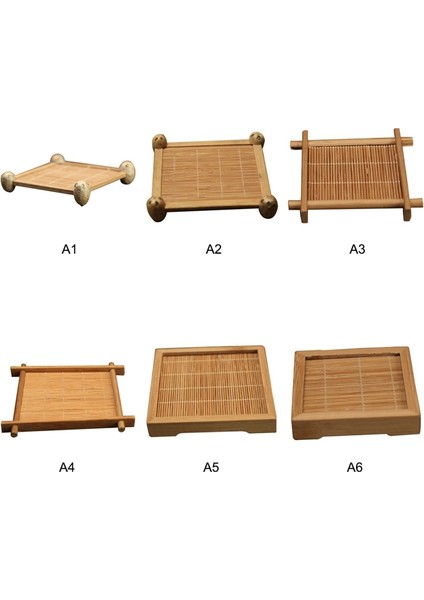A3 (Tip 2)8.8x8.8x1 Bambu Fincan Altlığı Çok Tasarım Yalıtımlı Coaster Çay Fincanı Mat Çay Masası Dekorasyon Japonya Teaism Dekoratif (Yurt Dışından) indirimleri