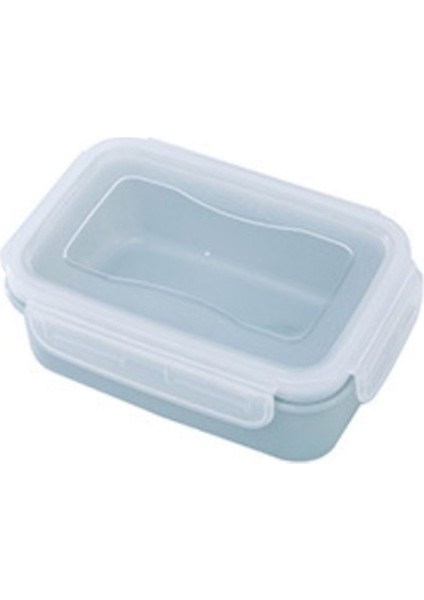Bir Mini Buzdolabı Sebzelik Küçük Öğle Yemeği Kutusu Plastik Hava Geçirmez Kavanoz Saklama Kutusu Yuvarlak Mutfak Yalıtımlı Öğle Yemeği Kutusu Organizatör Aperatif Kutusu (Yurt Dışından)