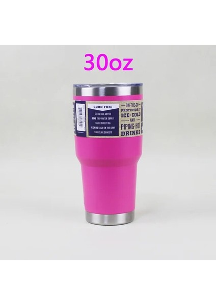 30OZ Kırmızı Gül 3 Logo 30OZ 20OZ Paslanmaz Çelik Bardak Yetys Su Şişesi Şişesi Seyahat Cam Kahve Kupa Çift Duvar Termos 30/20 Oz Araba Bardakları (Yurt Dışından)