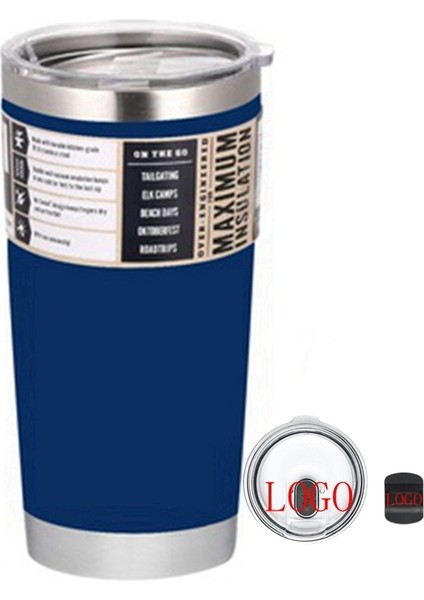 20OZ Sarı 3 Logo 30OZ Yetys Paslanmaz Çelik 20OZ Tumbler Manyetik Kapaklı Kahve Kupa Araba Termosu Şişe Su Bardakları Thermocup Termos (Yurt Dışından) fırsatları