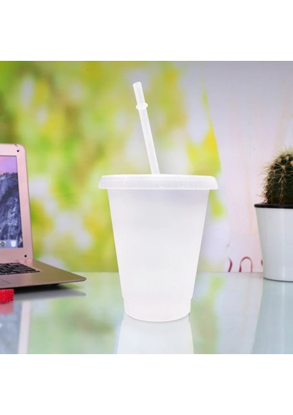 5 Adet 700 ml 5 Adet/grup 700 ml Şeffaf Yeniden Kullanılabilir Plastik Su Şişesi Soğuk Bardak Kapaklı Bardak ve Saman Kahve Kupa Kişiselleştirilmiş Noel Hediyesi (Yurt Dışından)