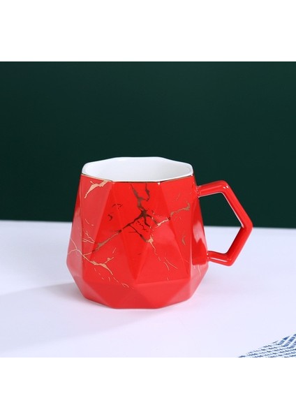 Tek Fincan 6 301-400 ml Yaratıcı Hediye Seramik Kapaklı Kupalar Kahve Fincanı USB Coaster Isıtıcı Ped Sabit Sıcaklık Isıtma Süt Çay El Yapımı Termo Kupa (Yurt Dışından)