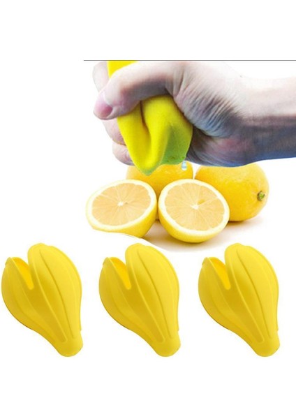 1 Adet Pratik Uygun Gıda Sınıfı Silikon Manuel Sıkacağı Meyve Portakal Limon Basın Sıkacağı Narenciye Sıkacağı Mutfak Gadget Araçları (Yurt Dışından)