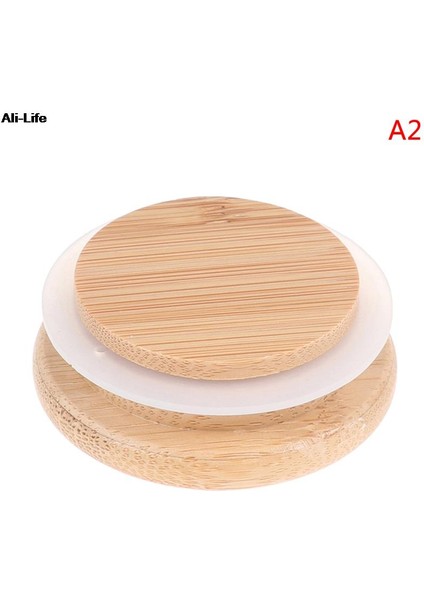 80MM 1 Adet Bambu Kapaklı Yeniden Kullanılabilir Cam Turşu Kavanozu Konserve Kapakları Sızdırmaz Silikon Sızdırmazlık Ahşap Kapaklar Içme Kavanoz Malzemeleri (Yurt Dışından) fırsatları