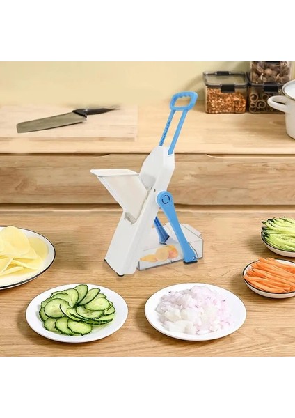 Kırmızı Sebze Kesici Dilimleme Çok Fonksiyonlu Elle Meyve Patates Kıyıcı Havuç Rende Öğütücüler Dilimleme Dicer 4 Kesiciler Sepeti (Yurt Dışından) fırsatları