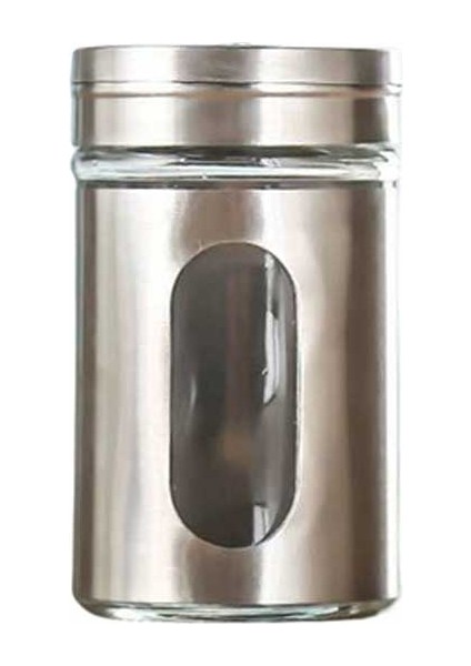 Gösterildiği Gibi Paslanmaz Çelik Baharat Çalkalayıcı Baharat Pot Kamp Barbekü Kavanoz Baharat Kavanoz Tuz Şeker Çalkalayıcı Biber Mutfak Döner Gadget (Yurt Dışından) indirimleri