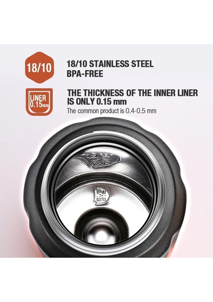 Gradyan Yeşil 600ML Feıjıan Çift Duvar Termosu, Spor Şişesi, 600ML, 18/10 Paslanmaz Çelik, Termos, Yalıtımlı Bardak, Sızdırmazlık, Özelleştirme (Yurt Dışından)