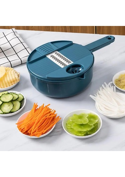 Yeşil Sebze Kesici Çok Fonksiyonlu Mutfak Eşyaları Sebze Dilimleme Kesici Elle Kesilmiş Parçalama Rende Kıyıcı Havuç Mutfak Aksesuarları (Yurt Dışından) fiyatları
