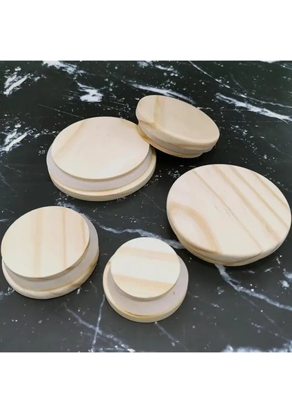 82MM Bambu Cam Turşu Kavanozu Depolama Konserve Kapakları Içme Bardağı Kapakları Yeniden Kullanılabilir Conta Halkası Çam Ahşap Kapaklı Cam Kavanozlar Seramik Kupalar (Yurt Dışından)