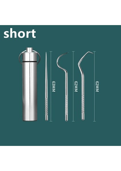 Kısa 1 Takım Taşınabilir Paslanmaz Çelik Metal Kürdan Çanta Seti Yeniden Kullanılabilir Çevre Koruma Açık Piknik Kampı Için Tutucular ile (Yurt Dışından) fiyatları