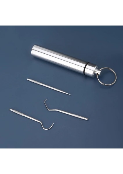 Kısa 1 Takım Taşınabilir Paslanmaz Çelik Metal Kürdan Çanta Seti Yeniden Kullanılabilir Çevre Koruma Açık Piknik Kampı Için Tutucular ile (Yurt Dışından) fırsatları