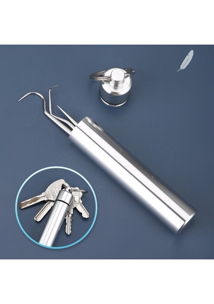 Kısa 1 Takım Taşınabilir Paslanmaz Çelik Metal Kürdan Çanta Seti Yeniden Kullanılabilir Çevre Koruma Açık Piknik Kampı Için Tutucular ile (Yurt Dışından) indirimleri