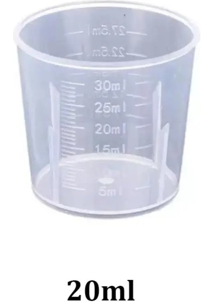 20ML Ölçüm Sürahisi, Dereceli Kaliteli Gıda Sınıfı Plastik Su Sürahileri Için Gıda Sınıfı Karıştırma Kabı (Yurt Dışından) indirimleri