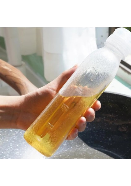500 ml Sirke Sıkma Şişe Ölçeği Çevirmeli Üst Kapaklı Sıkma Yağ Şişesi Acı Sos Ketçap Sirke Için Çok Yönlü Mutfak Dağıtıcı Daha Fazla (Yurt Dışından) indirimleri