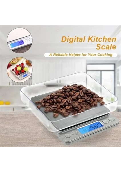 2kg 0.1g USB 0.5/1/2/3kg Elektronik Ev Mutfak Terazisi Gıda Baharat Terazisi Sebze Meyve Ölçüm Terazileri Dijital Takı Tartı (Yurt Dışından) modelleri