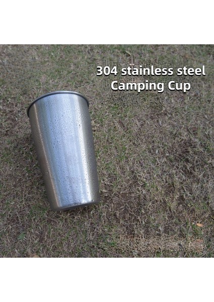 2 Adet 600 ml Çanta ile Açık Kamp Bardak 2/4/6 Adet Set 304 Paslanmaz Çelik Su Çay Bira Kahve Piknik Barbekü Barbekü Yürüyüş Soğuk Içecekler Taşınabilir (Yurt Dışından) fırsatları