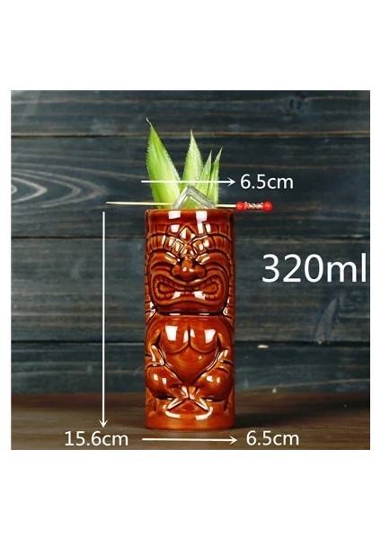 1 Adet 320 ml 200-700 ml 1 Parça 450 ml Hawaii Tiki Kupalar Kokteyl Bardağı Bira Içecek Kupa Şarap Kupası Seramik Ku.ku.kauioo Kupalar Barware (Yurt Dışından)