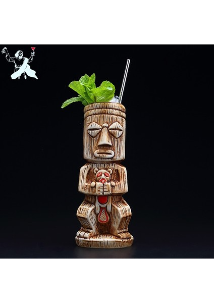 1 Adet 320 ml 200-700 ml 1 Parça 450 ml Hawaii Tiki Kupalar Kokteyl Bardağı Bira Içecek Kupa Şarap Kupası Seramik Ku.ku.kauioo Kupalar Barware (Yurt Dışından)