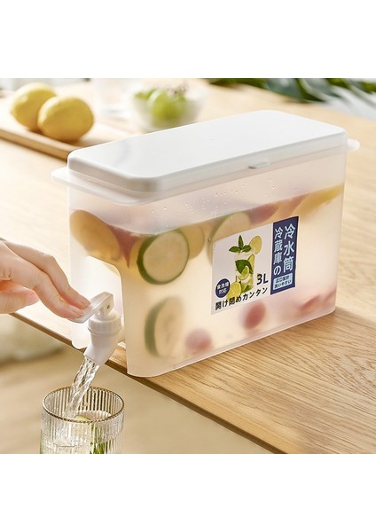 3l Su Isıtıcıları 1.5l/3l Kalınlaşmak Buzdolabı Soğuk Su Isıtıcısı Musluk ile Limon Suyu Sürahi Içecek Içecek Su Sebili Pot Su Isıtıcıları (Yurt Dışından)