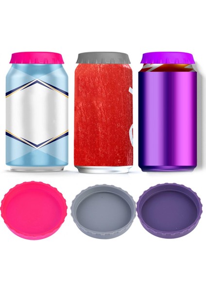 Mor 2 Adet Şişe Kapağı Kapağı Soda Koruyucu Kapaklar Üst Kapak Plastik Sızdırmaz Bardak Sızdırmazlık Kapağı Soda Içecek Şişesi Tıpası Flip Koruyucu (Yurt Dışından)