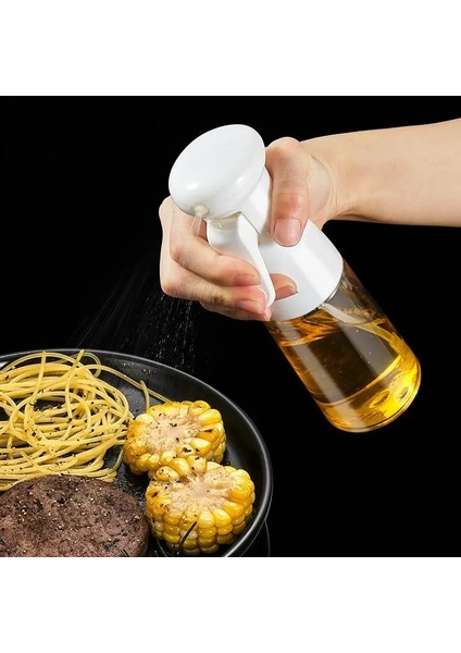 Siyah 200 ml Zeytinyağı Püskürtücü Şişe Mutfak Yüksek Basınçlı Püskürtücü Şişe Pişirme Barbekü Hava Fritöz Püskürtücü Yağ Kamp Tencere Aracı (Yurt Dışından)