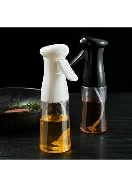 Siyah 200 ml Zeytinyağı Püskürtücü Şişe Mutfak Yüksek Basınçlı Püskürtücü Şişe Pişirme Barbekü Hava Fritöz Püskürtücü Yağ Kamp Tencere Aracı (Yurt Dışından)