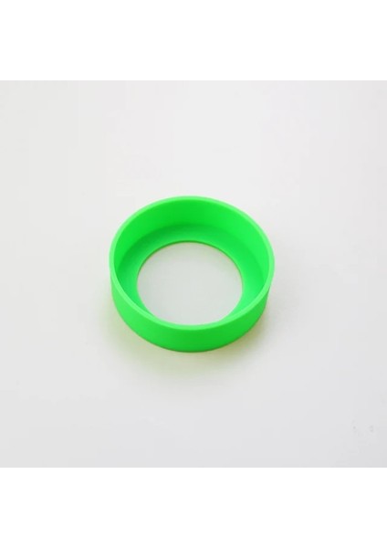 Yeşil 28 Renk 6.5 cm Silikon Bardak Bardak Alt Kapak Fincan Alt Halka Coaster Kol Kılıf Aşınmaya Dayanıklı 65 mm Alt Kapak (Yurt Dışından)