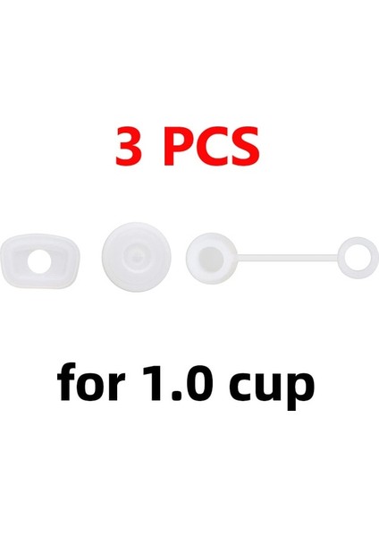 Stanley 1.0 Için 3 Adet Silikon Dökülmeye Dayanıklı Stoper Seti Stanley Cup 1.0 2.0 40 Oz/ 30 Oz Tumbler Aksesuarları Saman Kapağı Dökülme Durdurucu Kaçak Stoper (Yurt Dışından)