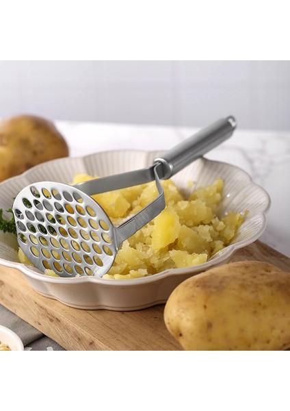 Yuvarlak Kaşık Mutfak Patates Ezici Paslanmaz Çelik Bebek Gıda Takviyesi Kırıcı Sebze Meyve Basın Çamur Bıçak Ev Pişirme Araçları (Yurt Dışından) fiyatları