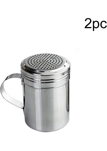 2 Adet S 1/2 Adet Mutfak Aracı Saplı Çalkalayıcı Biber Şekeri Tuz Paslanmaz Çelik Dağıtıcı Barbekü Tozu Araştırma Şişeleri (Yurt Dışından)