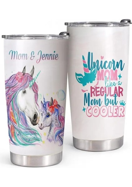 Stil 5 Be A Unicorn Tumbler Cup Kapaklı Kız Bebek Için Noel Hediyesi - Unicorn Lovers Için Doğum Günü Hediyesi Paslanmaz Çelik Tumbler 20OZ (Yurt Dışından)