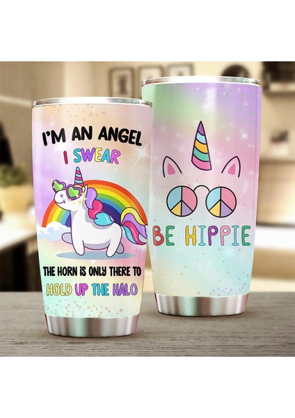 Stil 5 Be A Unicorn Tumbler Cup Kapaklı Kız Bebek Için Noel Hediyesi - Unicorn Lovers Için Doğum Günü Hediyesi Paslanmaz Çelik Tumbler 20OZ (Yurt Dışından) modelleri