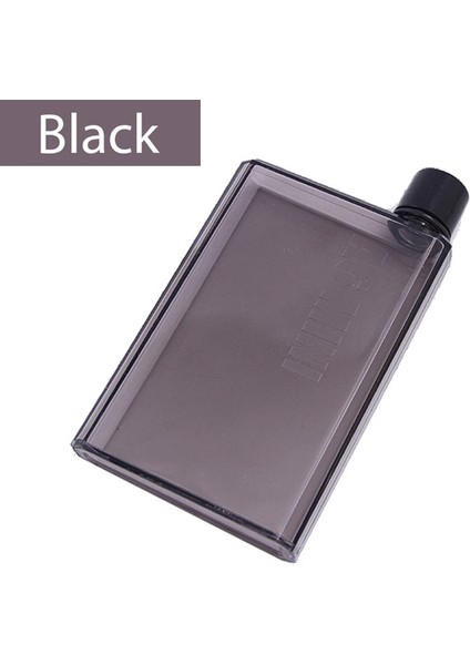 Sıyah A5-420ML A5A6 Plastik Doğrudan Içme Potu Ins Rüzgar Yüksek Görünüm Seviyesi Taşınabilir Mini Dizüstü Su Bardağı Yaz Düz Su Isıtıcısı Baskı Logosu (Yurt Dışından)