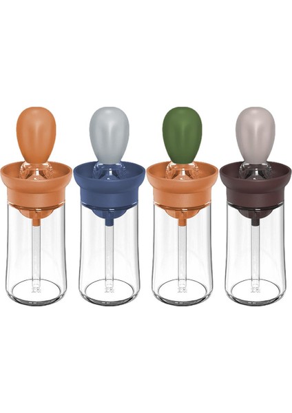 Gösterildiği Gibi 150 ml Mutfak Yağı Şişesi Silikon Cam Yağ Kabı Fırçalı Barbekü Sprey Şişesi Yağ Dağıtıcı Mutfak Pişirme Barbekü Için (Yurt Dışından) modelleri