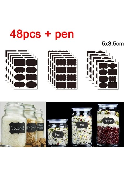 Sarı Mutfak Gadget Aracı Garrafas Tempero Conjunto Kavanoz Baharat Kavanozları Etiket Dekor Beyaz Kalem Organizador Cocina Kavanoz Tuz ve Biber (Yurt Dışından) indirimleri