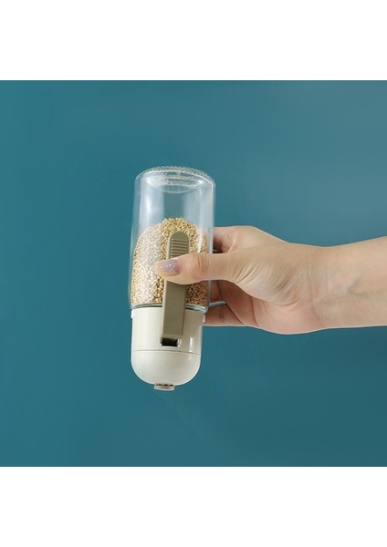 200 ml 0.5g Ölçüm Tuzluk Itme Tipi Nem Geçirmez Şeffaf Şişe Kantitatif Tuzluk Tuzluk Mutfak Pişirme Için (Yurt Dışından)